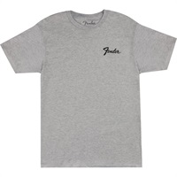 FENDER(R) TRANSITION LOGO TEE ATHLETIC GRAY (XL size)(#9192500606)
