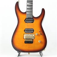 MJ Series Dinky DK Flame Maple (Amber Burst/Ebony)