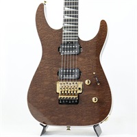 MJ Series Dinky DK Burl Mahogany (Dark Mocha/Ebony)