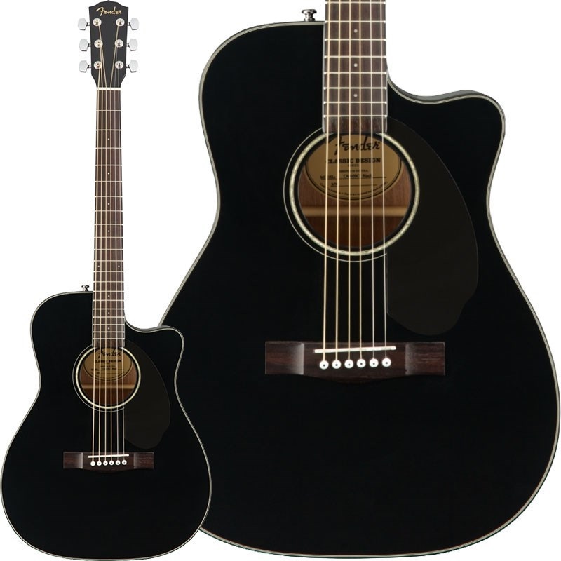 Fender Acoustics 【数量限定特価】Fender CC-60SCE CONCERT (BLK 