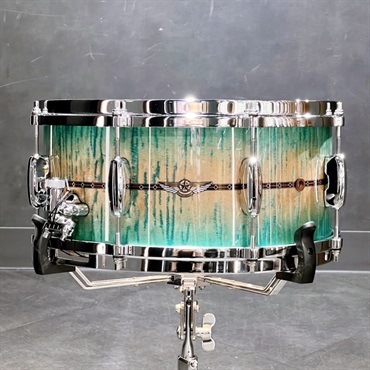 TAMA TMS1465SR-ECB [STAR Maple 14 × 6.5 / Emerald Sea Curly Maple
