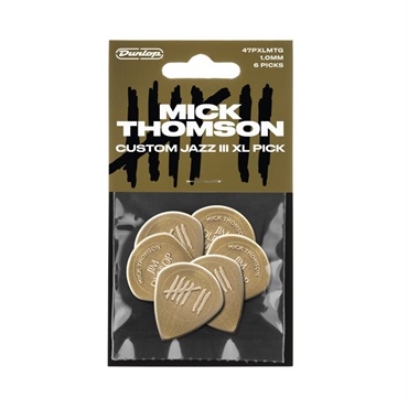 MICK THOMSON CUSTOM JAZZ III XL PICK-6PICKS [47PXLMTG]
