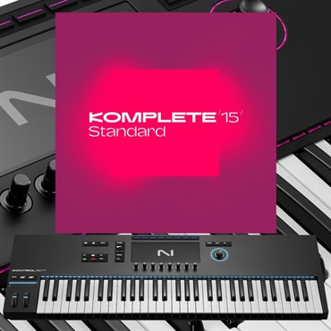 Native Instruments 【Summer of Sound 2025】KONTROL S61 MK3 + Komplete 15 Standard (ネイティブインスツルメンツ)(コンプリート15)(MIDIコントローラー)【限定セット】