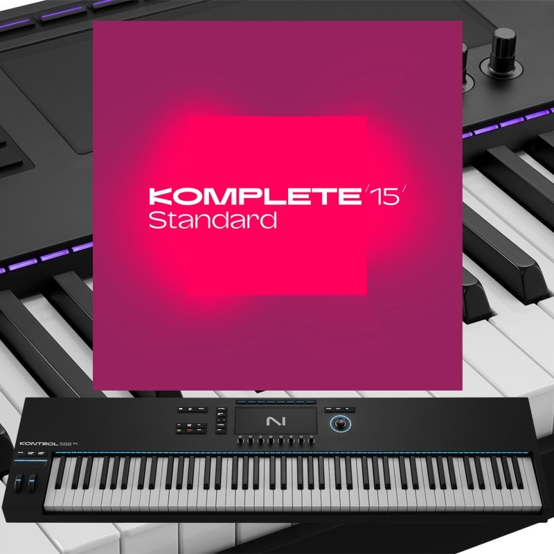 Native Instruments 【Summer of Sound 2025】KONTROL S88 MK3 + Komplete 15 Standard (ネイティブインスツルメンツ)(コンプリート15)(MIDIコントローラー)【限定セット】