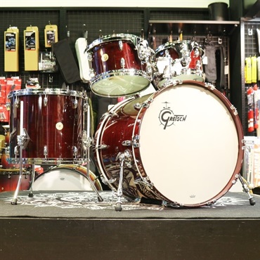 USA Custom 4pc Drum Kit [BD22，FT16、TT12、TT10] - Walnut Gloss- 【店頭展示特価品】