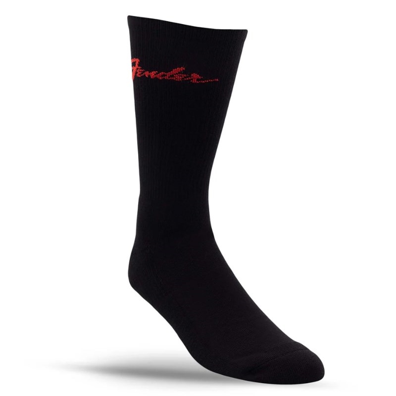 PERRI'S 【創業50周年大決算SALE】 FGA301-001-L FENDER(R) STOMPSOCKS FEAT TOE TAP TECHNOLOGY BLACK (LARGE)