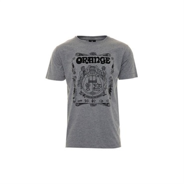 Orange ORANGE CREST T SHIRT GRAY (LARGE)