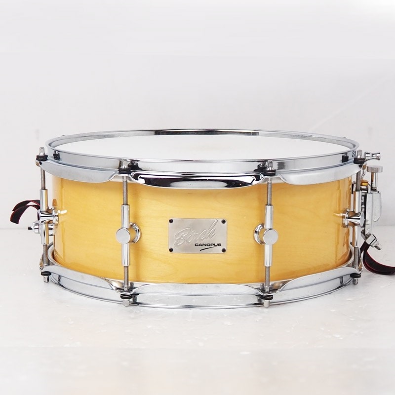 CANOPUS　カノウプス　Birch BR-1455　ソフトケース付き Birch Snare Drum - Canopus Drums