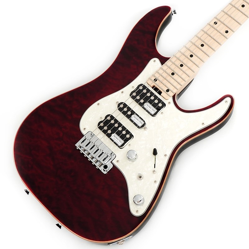 SCHECTER SD-2-24-AL-VTR (See-Thru Red/Maple) ｜イケベ楽器店