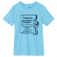 【創業50周年大決算SALE】 Epiphone Masterbilt Strings Tee (Sky Blue)?， Medium [EA-TEE-MBSTR-BLU-MD]