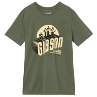 The Band Tee (Army Green)， XL [GA-TEE-BAND-GRN-XL]