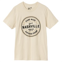 Handmade in Nashville Tee (Cream)， Large [GA-TEE-HAND-CRM-LG]