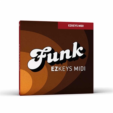TOONTRACK 【トゥーントラックホリデーセール！】KEYS MIDI - FUNK (トゥーントラック)(イージーキーズ)(オンライン納品)(2時間以内に納品)
