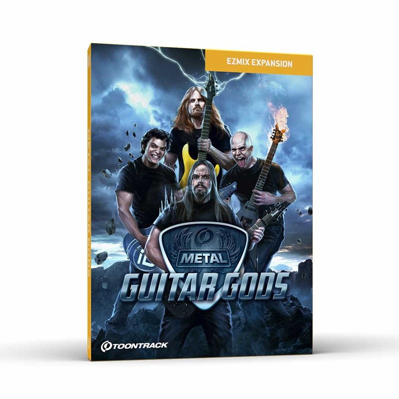TOONTRACK MIX PACK - METAL GUITAR GODS (トゥーントラック)(EZ