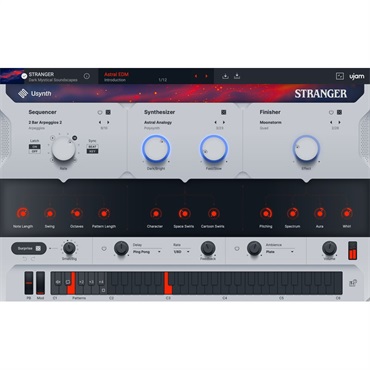 【ユージャムBeatmaker and Usynth Sale！】Usynth STRANGER (ユージャム)(ユーシンセ)(オンライン納品)(2時間以内に納品)
