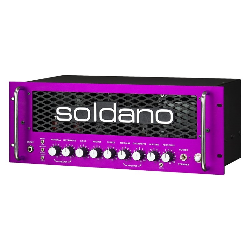 Soldano SLO-100 RACK [SLO-100R] (2-Channel， 100W， All-Tube Rackmount Guitar Amp)