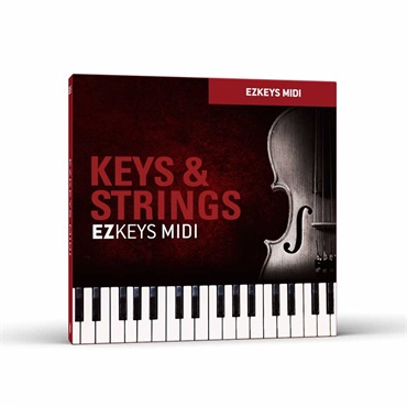 TOONTRACK KEYS MIDI - KEYS & STRINGS (トゥーントラック)(キーズミディ)(オンライン納品)(2時間以内に納品)
