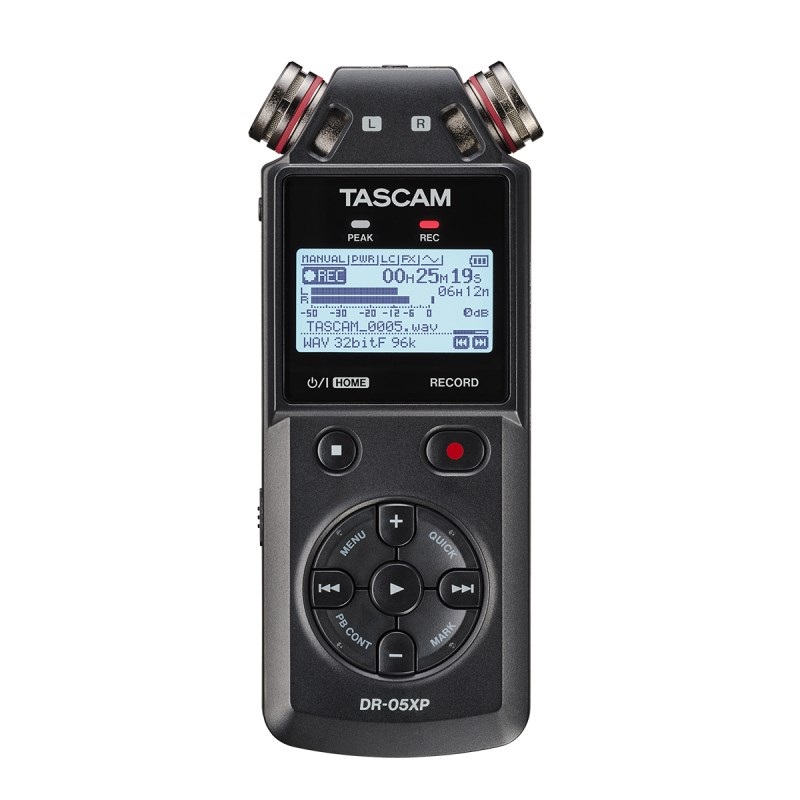 TASCAM DR-05XP(32ビットフロート録音対応ステレオポータブルレコーダー)(ハンディーレコーダー・USBオーディオインターフェース)(タスカム)(DR05XP)