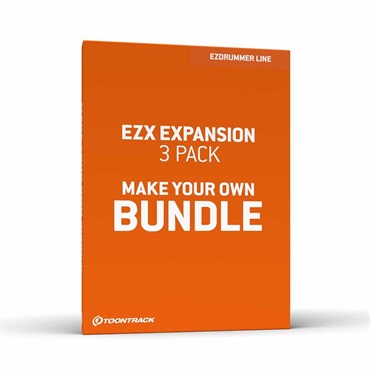 TOONTRACK EZX BUNDLE - VALUE PACK (トゥーントラック)(イージードラマー)(オンライン納品)(2時間以内に納品)
