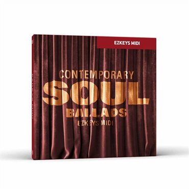 TOONTRACK KEYS MIDI - CONTEMPORARY SOUL BALLADS (トゥーントラック)(キーズミディ)(オンライン納品)(2時間以内に納品)