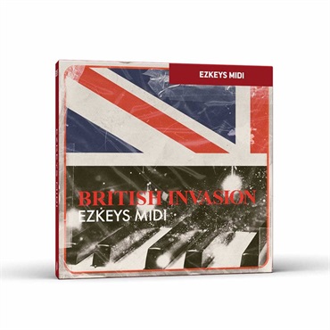 TOONTRACK 【トゥーントラックドラム系スーパーセール！】KEYS MIDI - BRITISH INVASION (トゥーントラック)(キーズミディ)(オンライン納品)(2時間以内に納品)