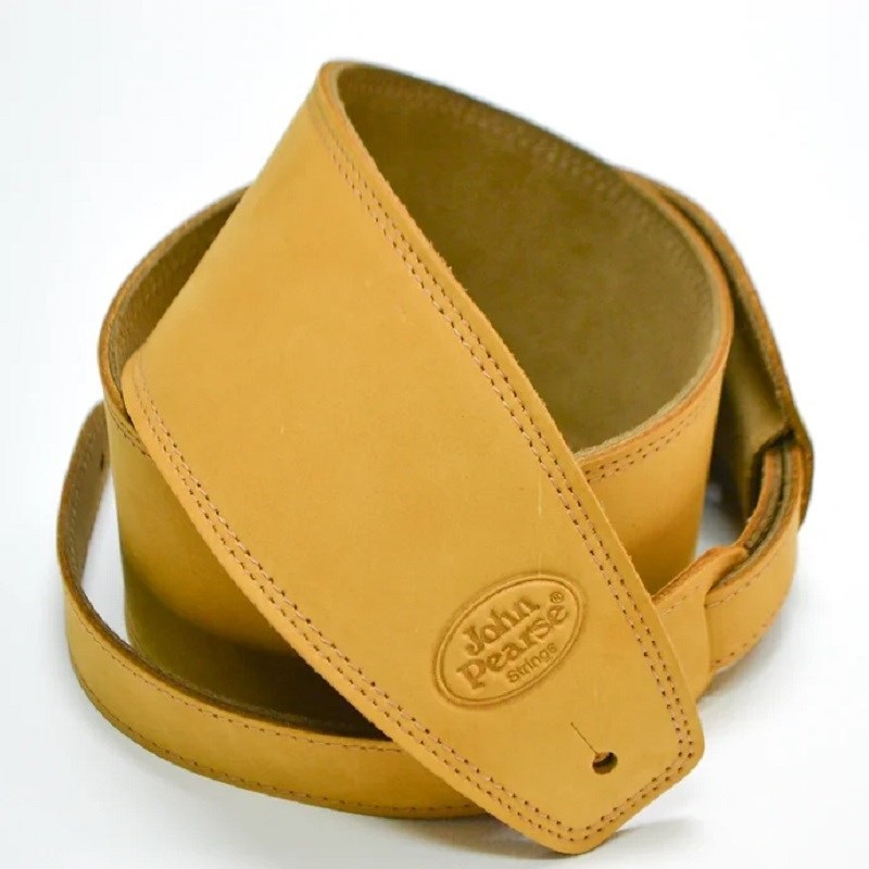 John Pearse Honey Suede Guitar Strap