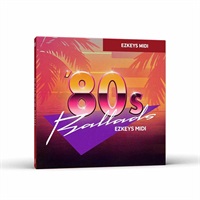 KEYS MIDI - EIGHTIES BALLADS (トゥーントラック)(キーズミディ)(オンライン納品)(2時間以内に納品)