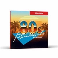BASS MIDI - EIGHTIES BALLADS (トゥーントラック)(ベースミディ)(オンライン納品)(2時間以内に納品)