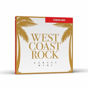 TOONTRACK BASS MIDI - WEST COAST ROCK (トゥーントラック)(ベースミディ)(オンライン納品)(2時間以内に納品)