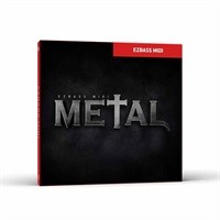 BASS MIDI - METAL (トゥーントラック)(ベースミディ)(オンライン納品)(2時間以内に納品)