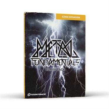 TOONTRACK MIX PACK - METAL FUNDAMENTALS (トゥーントラック)(Ezmix 2)(オンライン納品)(2時間以内に納品)