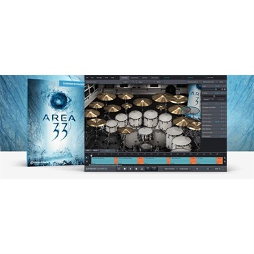 TOONTRACK 【トゥーントラックSD3＆SDXキャンペーンセール！】SDX - AREA 33 (トゥーントラック)(SDX拡張ライブラリ)(オンライン納品)(2時間以内に納品)
