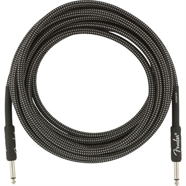 Fender USA Professional Series Instrument Cable， 15'， Gray Tweed [0990820065]