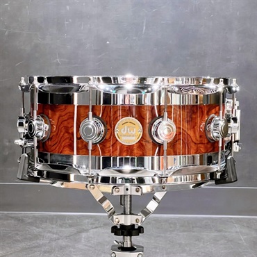 dw USED 中古 Collectors Speciality EDGE 14×6 Snare Drum [Exotic/Waterfall Bubinga]