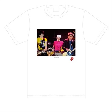 Ikebe Original KeithRonnie&Charlie Photo by Mikio Ariga Tokyo Japan 2014 S/S T White-M