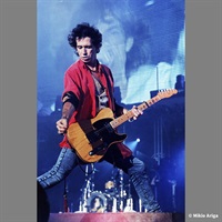 No. 12 Tokyo Japan 1995ｽﾄｰﾝｽﾞ来日35周年有賀幹夫写真展額装