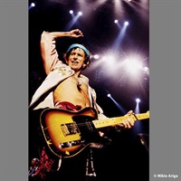No. 18 Tokyo Japan 2003ｽﾄｰﾝｽﾞ来日35周年有賀幹夫写真展額装