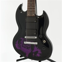 【USED】D-KV-7st (Black w/Purple Sparkle Skull) [DIR EN GREY 薫 Signature Model] 【SN. S1303501】