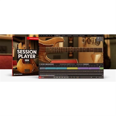 TOONTRACK 【トゥーントラックドラム系スーパーセール！】EBX - SESSION PLAYER (トゥーントラック)(EBX拡張ライブラリ)(オンライン納品)(2時間以内に納品)