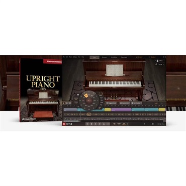 TOONTRACK 【トゥーントラックホリデーセール！】EKX - UPRIGHT PIANO (トゥーントラック)(EKX拡張ライブラリ)(オンライン納品)(2時間以内に納品)