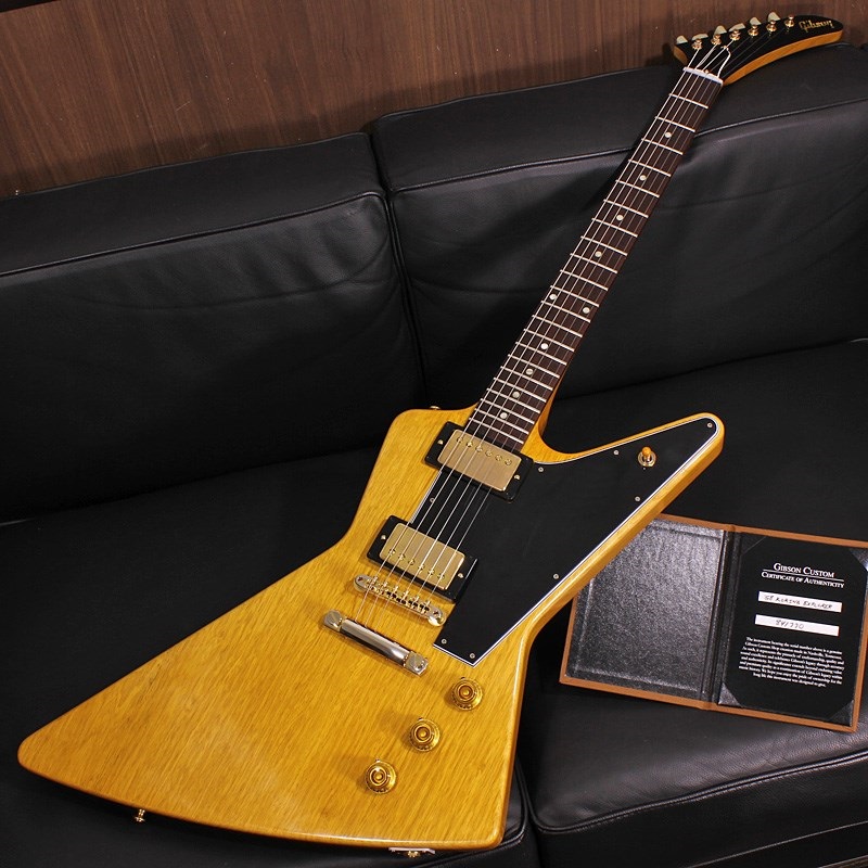 Gibson 1958 Korina Explorer Reissue VOS Natural w/Black Pickguard SN. 841770【セカンドクラス特価】【リボレ秋葉原 Gibson CUSTOMプレミアムセレクション】
