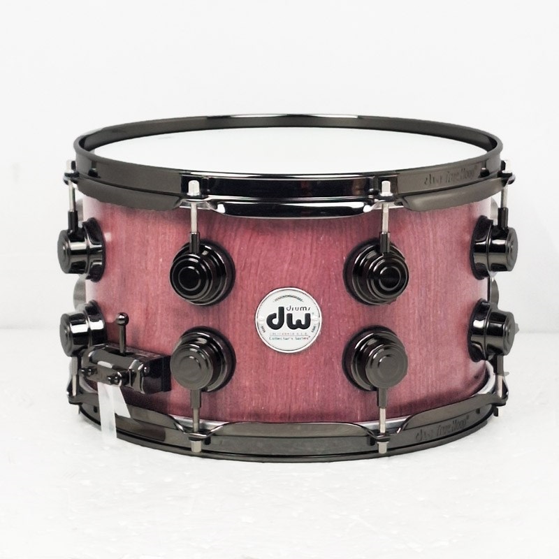 DRU20712SSNRN101[Collector's Pure Purpleheart Snare Drum VLT Shell 12×7 - Natural Satin Oil w/Black Nickel Hardware]の商品画像