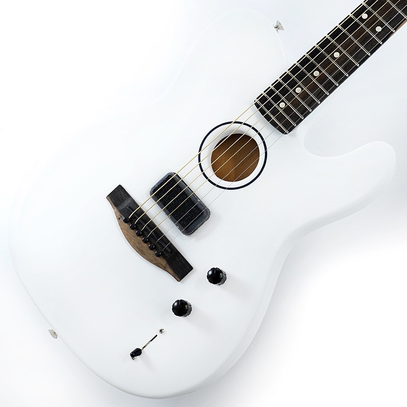 Fender Acoustics Limited Edition FINNEAS American Acoustasonic Telecaster (Satin Arctic White)