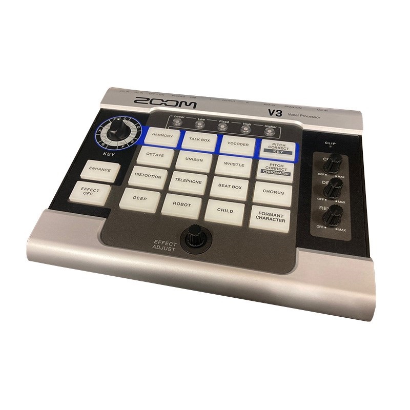 ZOOM ズ―ム V3 ボイスチェンジャーボーカルプロセッサー ボイス