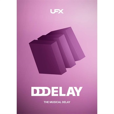 UFX DELAY (ユージャム)(ディレイ)(プラグインソフト)(オンライン納品)(2時間以内に納品)