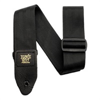 Comfort 2in Seatbelt Webbing Guitar Strap/Bass Strap - Black [#P04139]