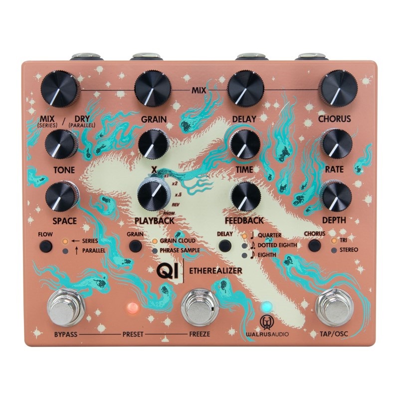 WALRUS AUDIO Qi Etherealizer #TC（Terracotta）