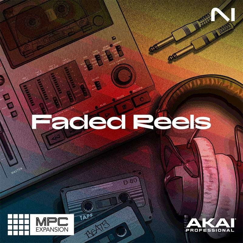 Native Instruments MPC Expansion - Faded Reels (ネイティブインスツルメンツ)(アカイ)(エムピーシー)(オンライン納品)(2時間以内に納品)