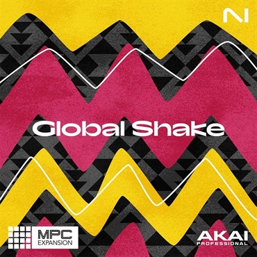 Native Instruments MPC Expansion - Global Shake (ネイティブインスツルメンツ)(アカイ)(エムピーシー)(オンライン納品)(2時間以内に納品)