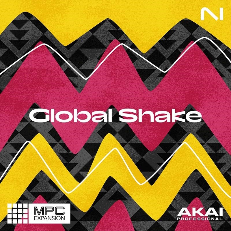 Native Instruments MPC Expansion - Global Shake (ネイティブインスツルメンツ)(アカイ)(エムピーシー)(オンライン納品)(2時間以内に納品)